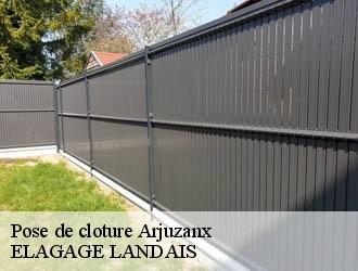 Pose de cloture  arjuzanx-40110 Riva Élagage 40