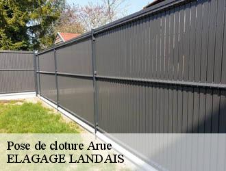 Pose de cloture  arue-40120 Riva Élagage 40