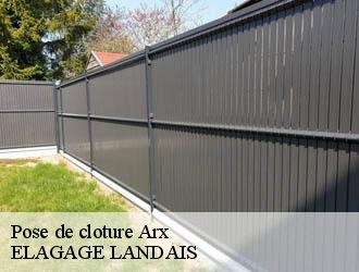 Pose de cloture arx-40310 ELAGAGE LANDAIS