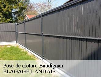 Pose de cloture baudignan-40310 ELAGAGE LANDAIS
