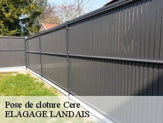 Pose de cloture cere-40090 ELAGAGE LANDAIS