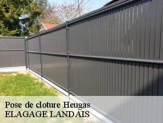 Pose de cloture  heugas-40180 Riva Élagage 40