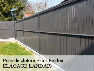Pose de cloture saint-perdon-40090 ELAGAGE LANDAIS