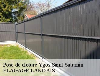 Pose de cloture  ygos-saint-saturnin-40110 ELAGAGE LANDAIS